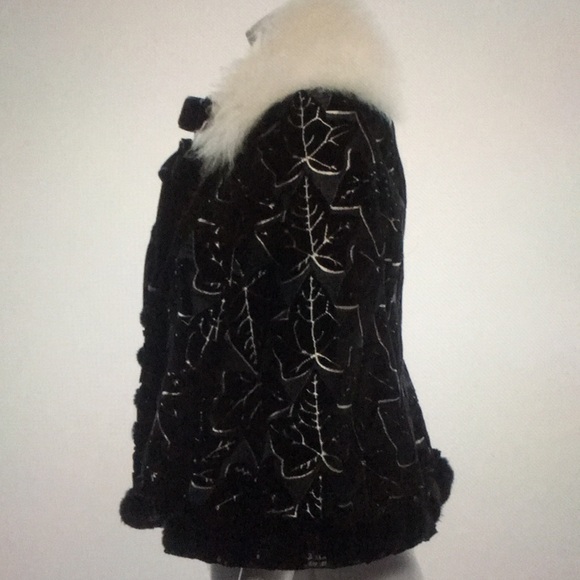Alexander McQueen velvet and mink Jacket - Picture 2 of 4